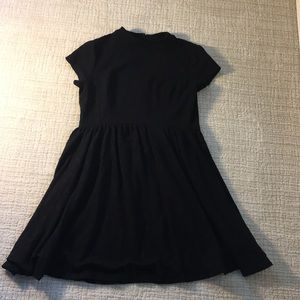 formal black dress